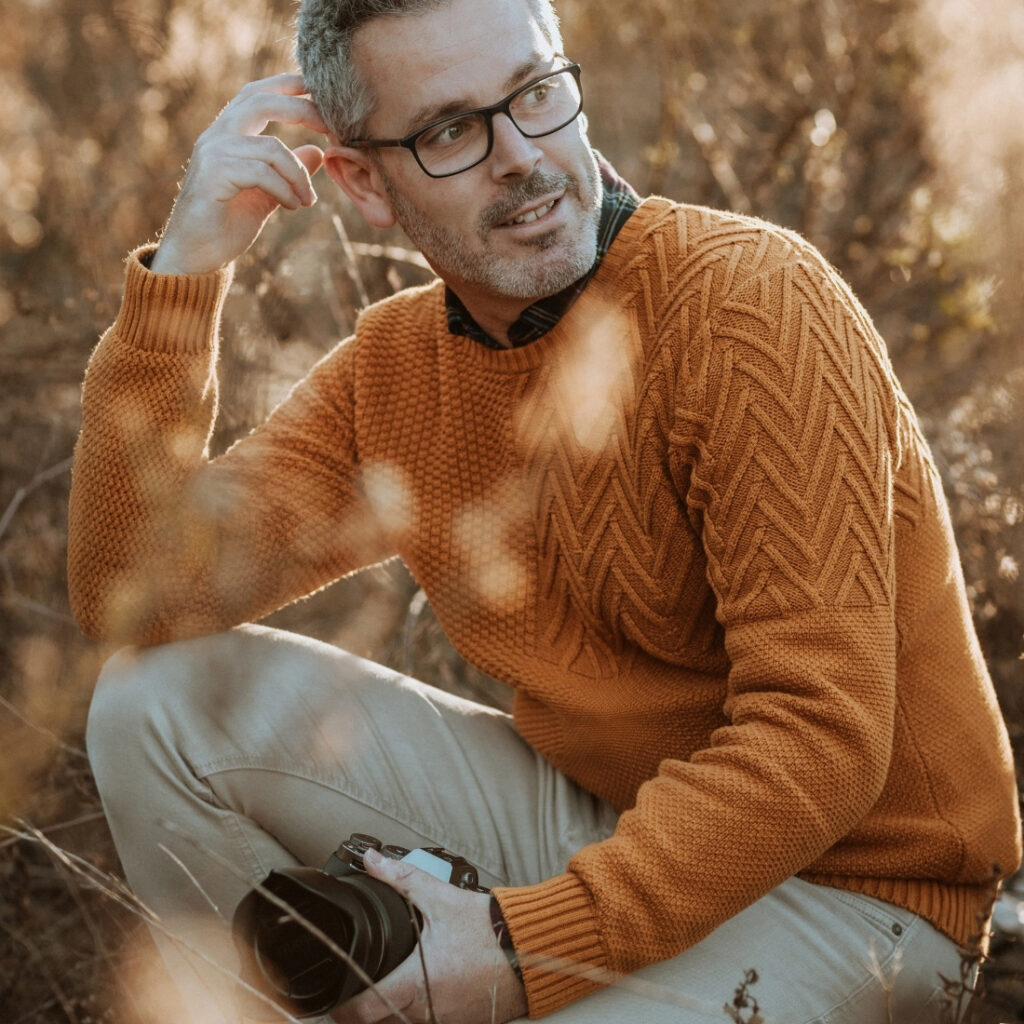 Retrato de Manu Borjas fotógrafo